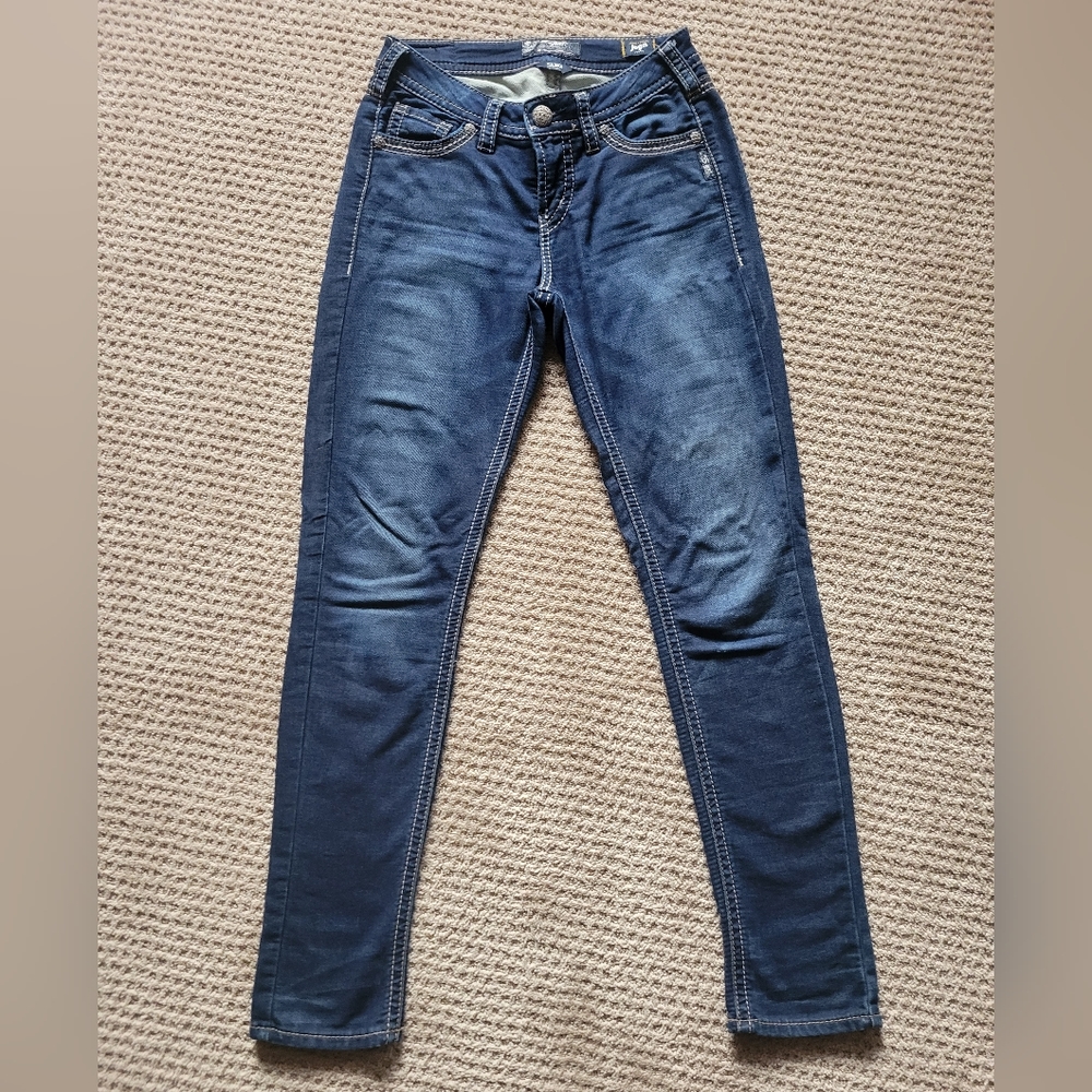 Silver jeans